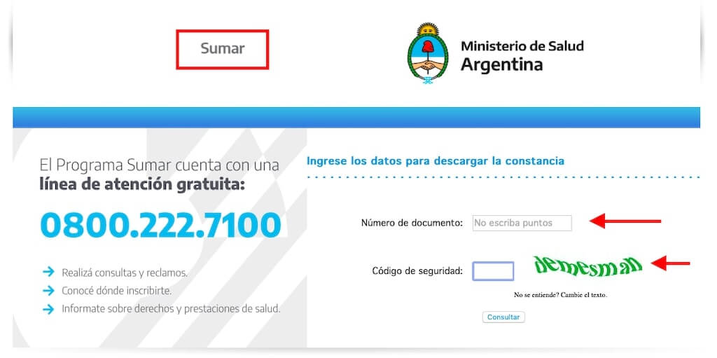 como saber si estoy en el Programa Sumar