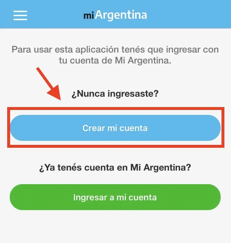 como descargar el Certificado de Vacunacion Covid Argentina paso 2