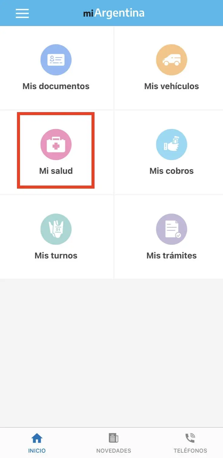 como descargar el Certificado de Vacunacion Covid Argentina paso 4