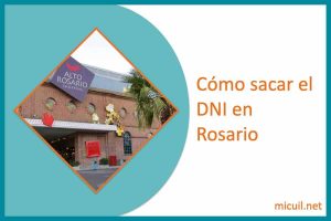 Cómo sacar el DNI en Rosario