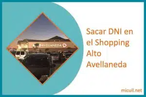 Sacar DNI en el Shopping Alto Avellaneda
