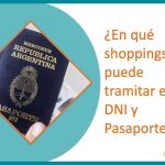 ¿En qué shoppings se puede tramitar el DNI y Pasaporte?